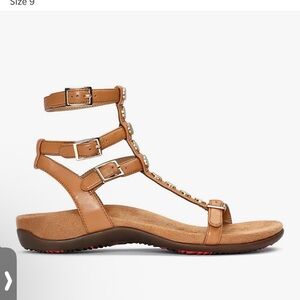 Vionic Women's Brown Strappy Sandals